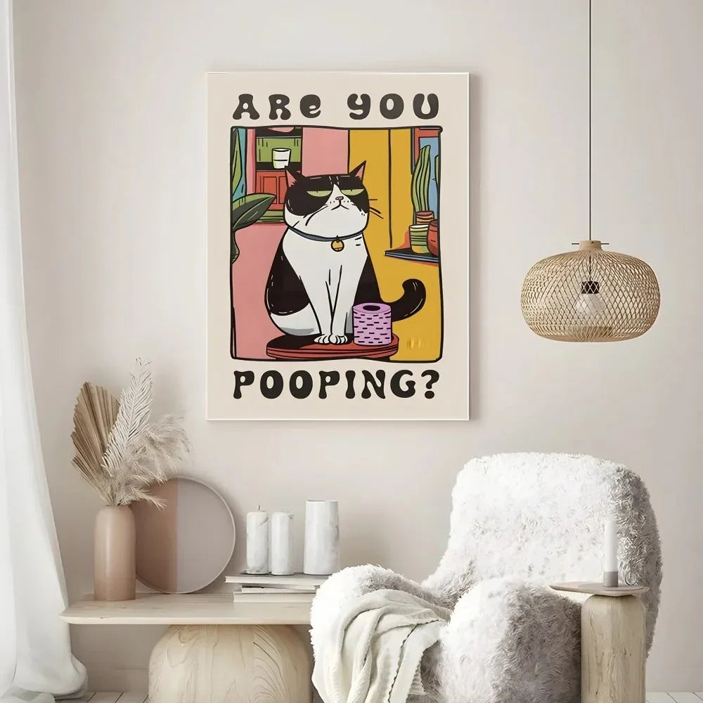 Poster in Tela Cat Chef