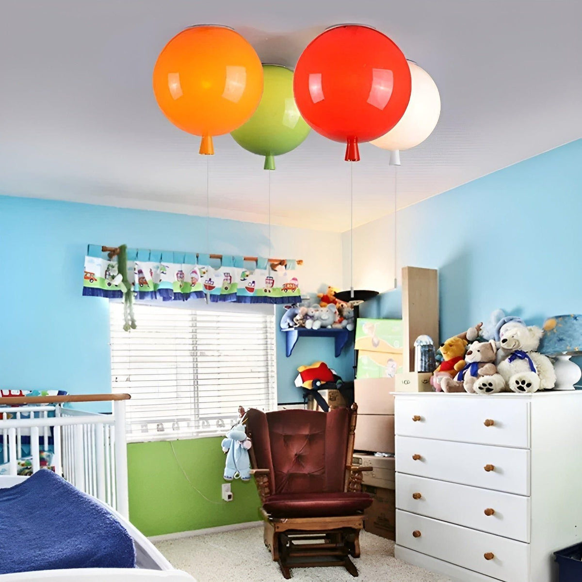 Lampada a Sospensione LED Balloon – Illuminazione Creativa e Decorativa per Ambienti