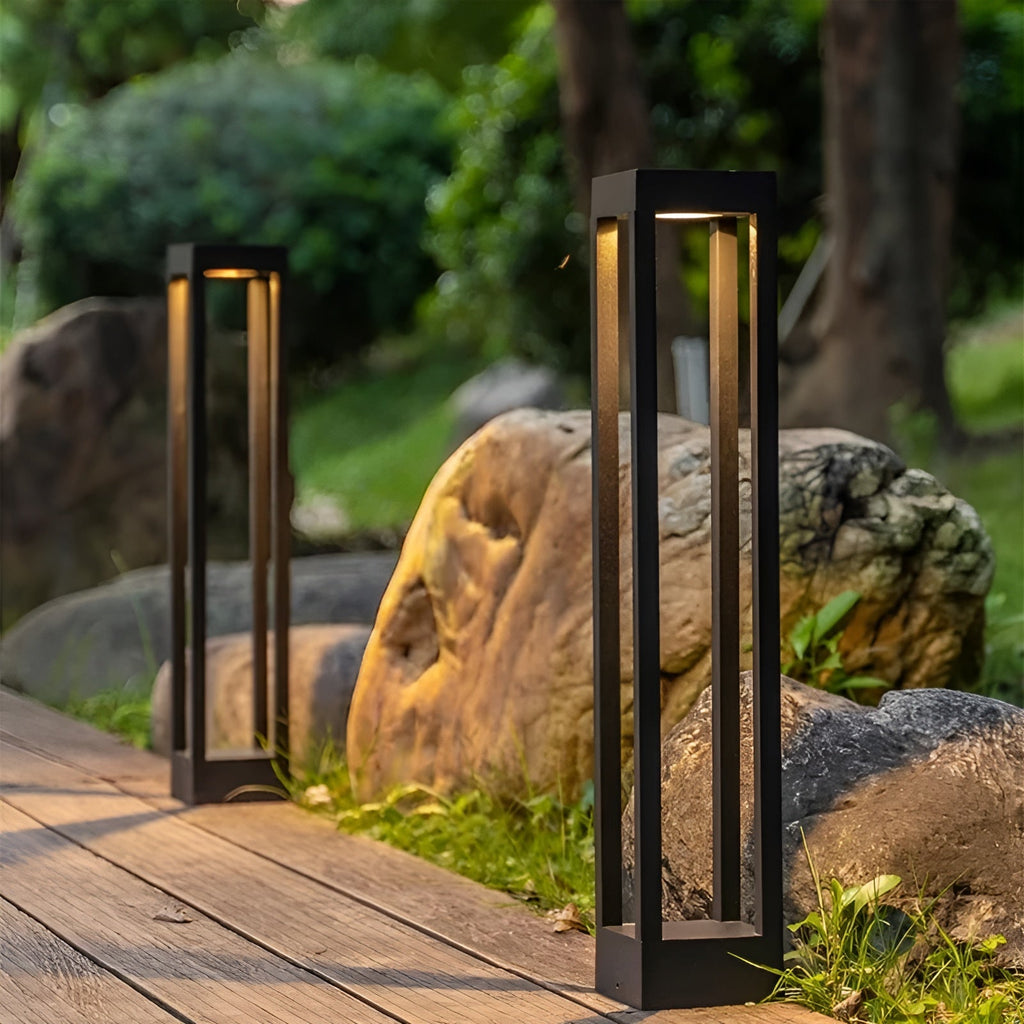 Lampada da Giardino LED Moderna – Impermeabile e Durevole | Perfetta per Illuminazione di Terrazze, Prati e Viali