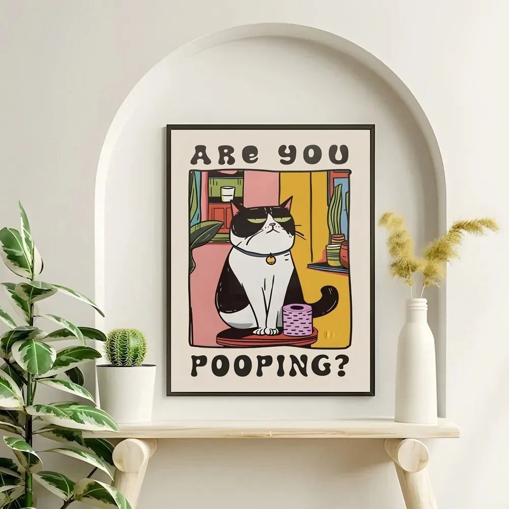 Poster in Tela Cat Chef