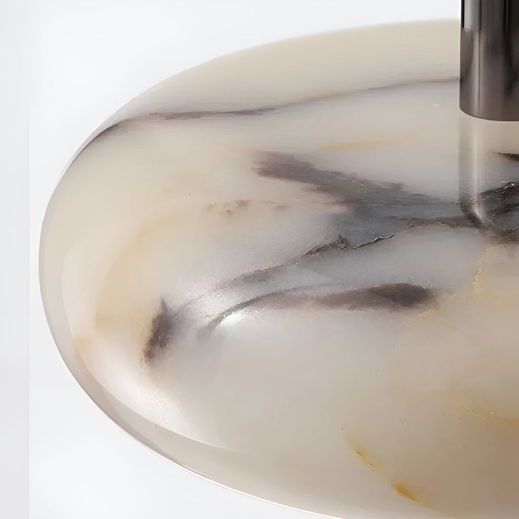 Lampada a sospensione LED in marmo – Illuminazione d'accento elegante per gli ambienti domestici