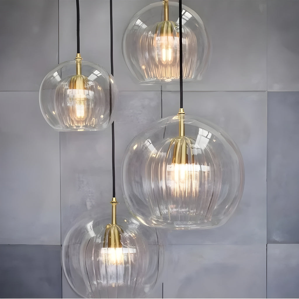 FrostedGlow Light – Lampada a sospensione in vetro moderna