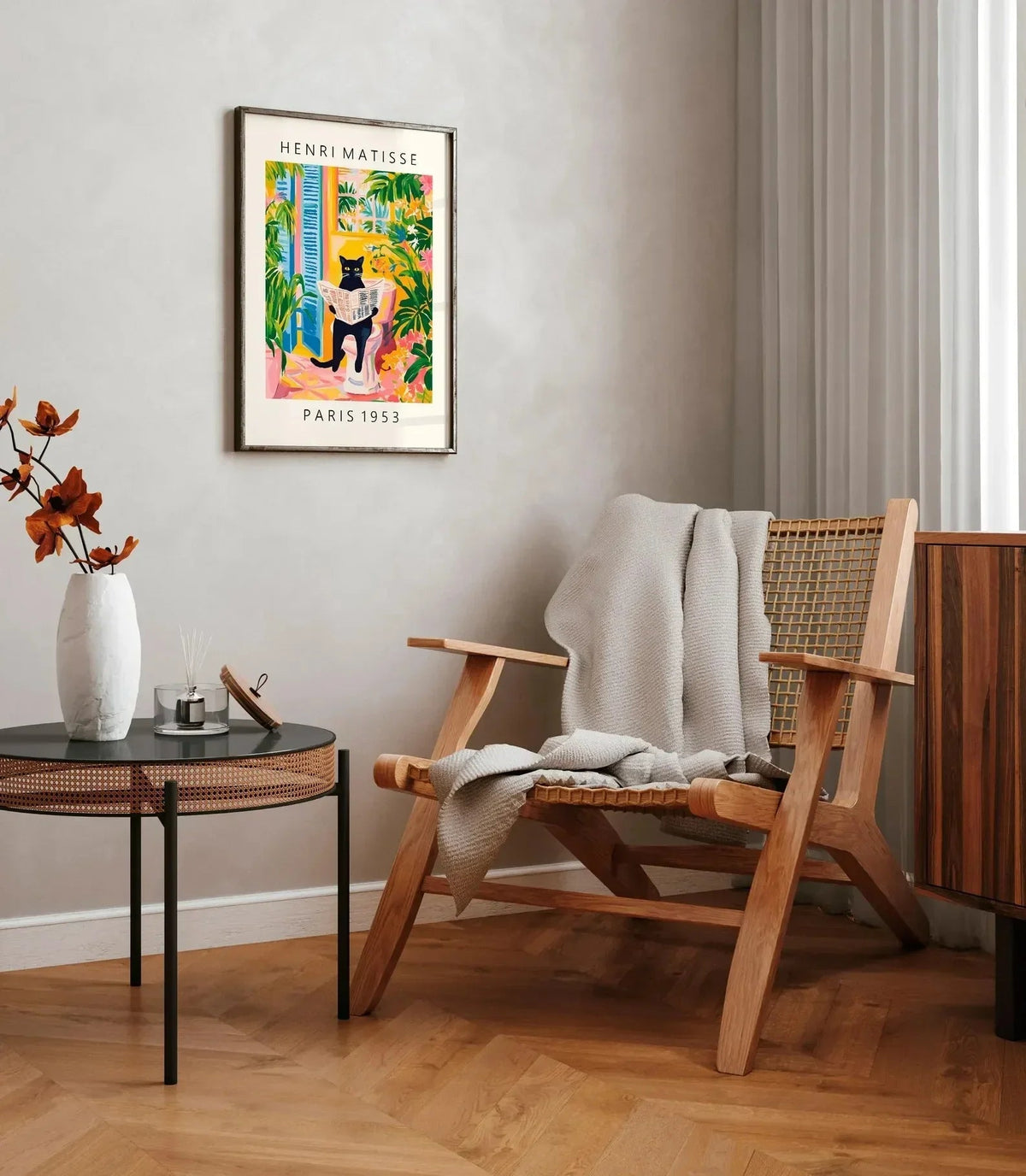 Poster del Gatto Nero di Matisse