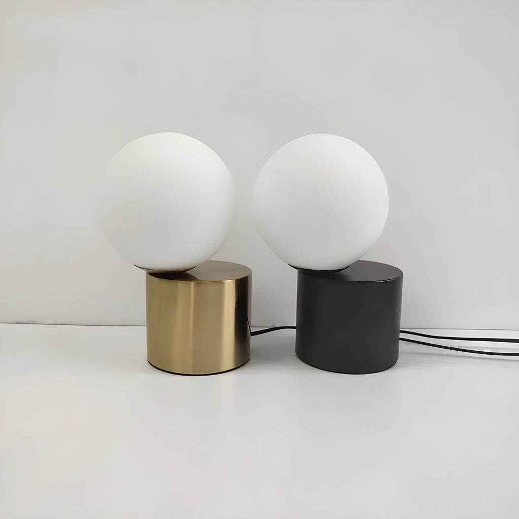 GlowSphere Light – Moderna lampada da tavolo in vetro