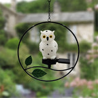 LumiOwl Light - Lampada a forma di gufo appesa a energia solare