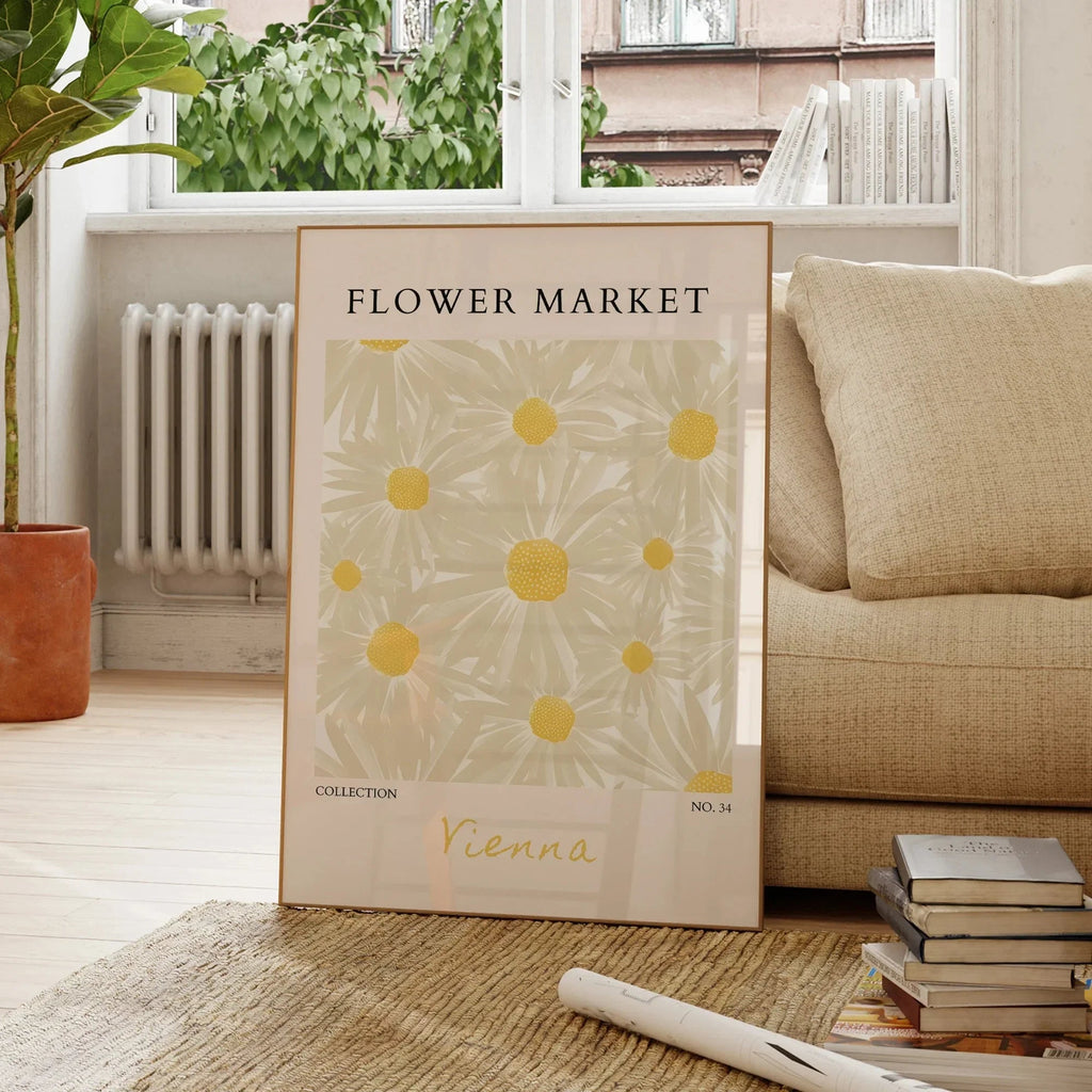 Arte da parete del Mercato dei Fiori di Vienna