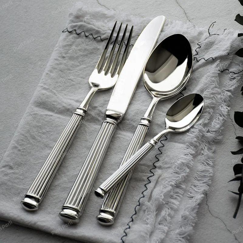 Set di Posate Agua Silver