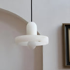 Lampada a sospensione in rame e marmo – design moderno e elegante | Perfetta per camere da letto e sale da pranzo
