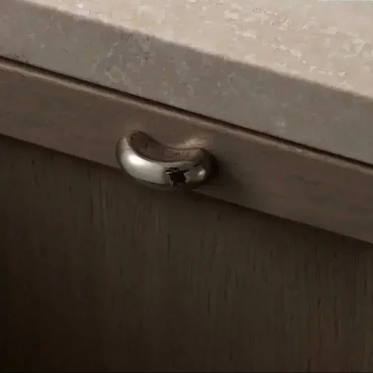 Maniglia per Cassetto in Ottone Hank