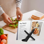 Porta-ricette in legno – Organizer da cucina elegante e durevole