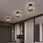 LustroCeil Light - Lampada da soffitto in vetro minimalista