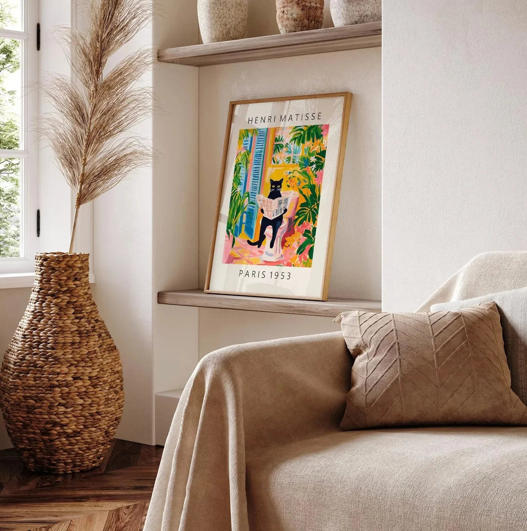 Poster del Gatto Nero di Matisse