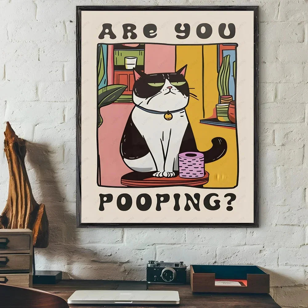 Poster in Tela Cat Chef