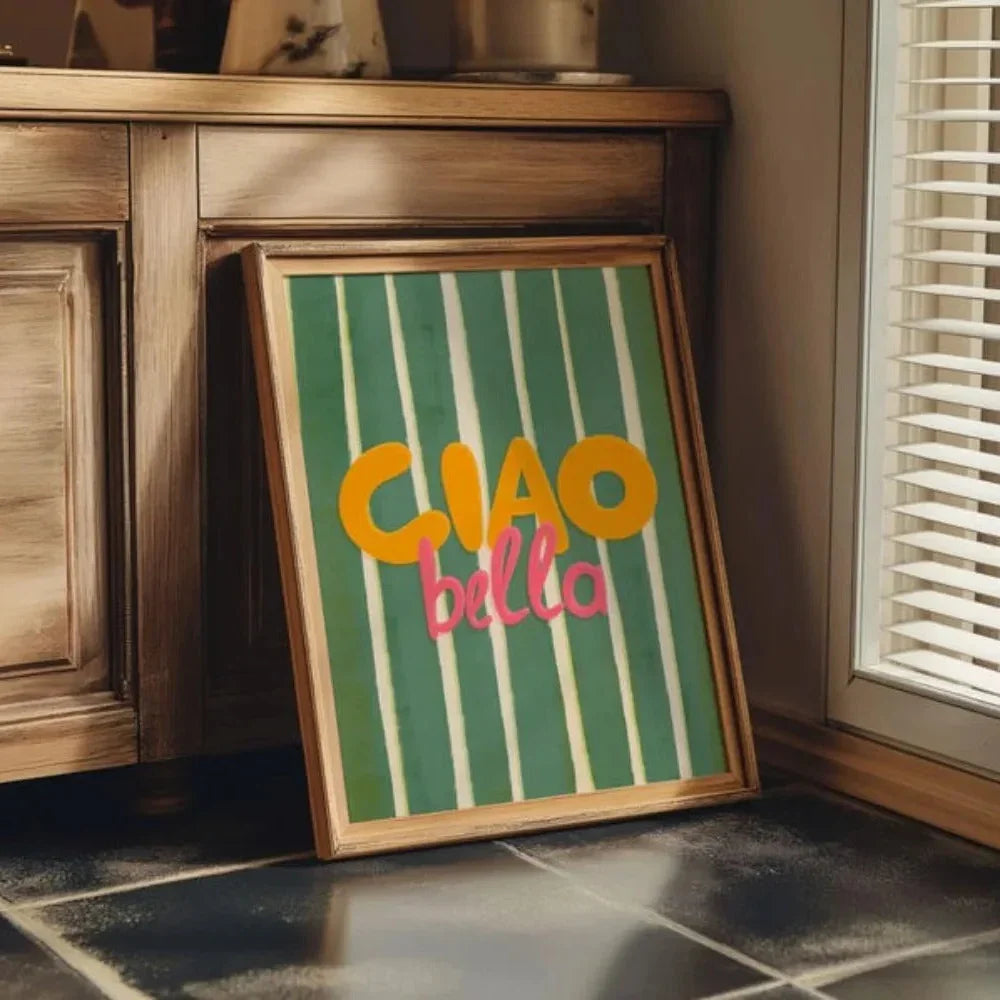 Bella Ciao Arte da Parete in Tela