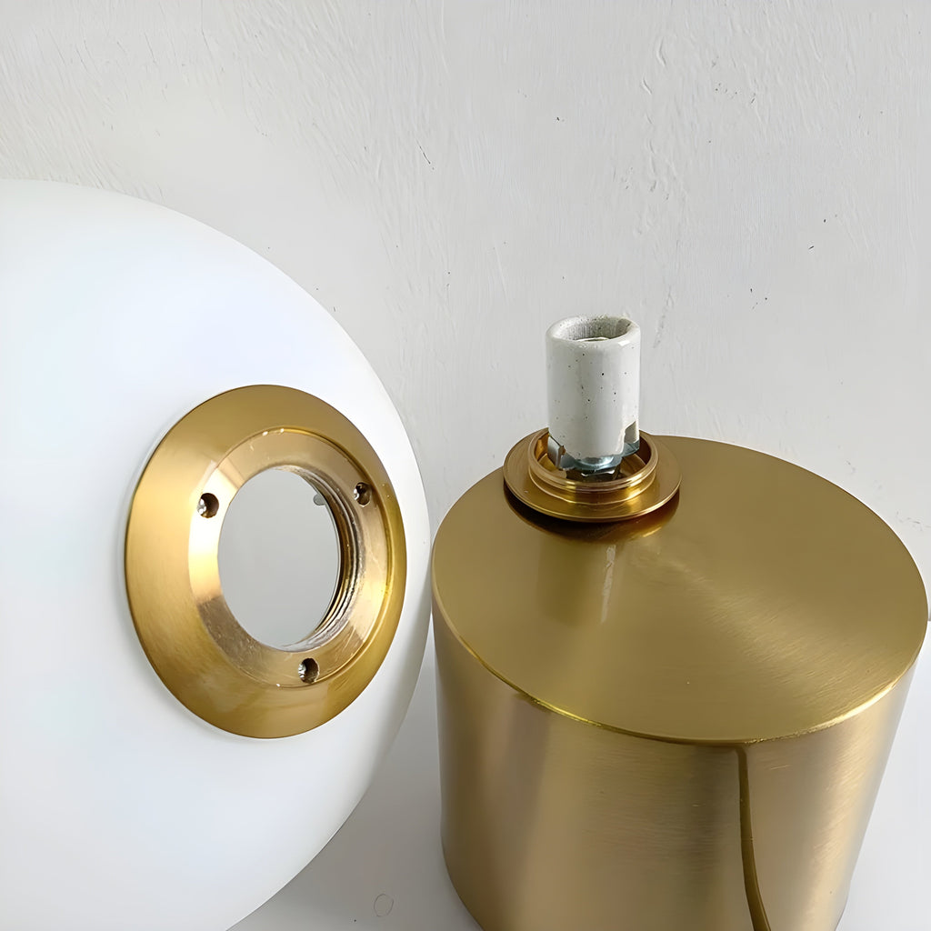 GlowSphere Light – Moderna lampada da tavolo in vetro