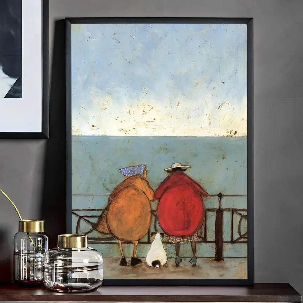 Arte da parete di Sam Toft