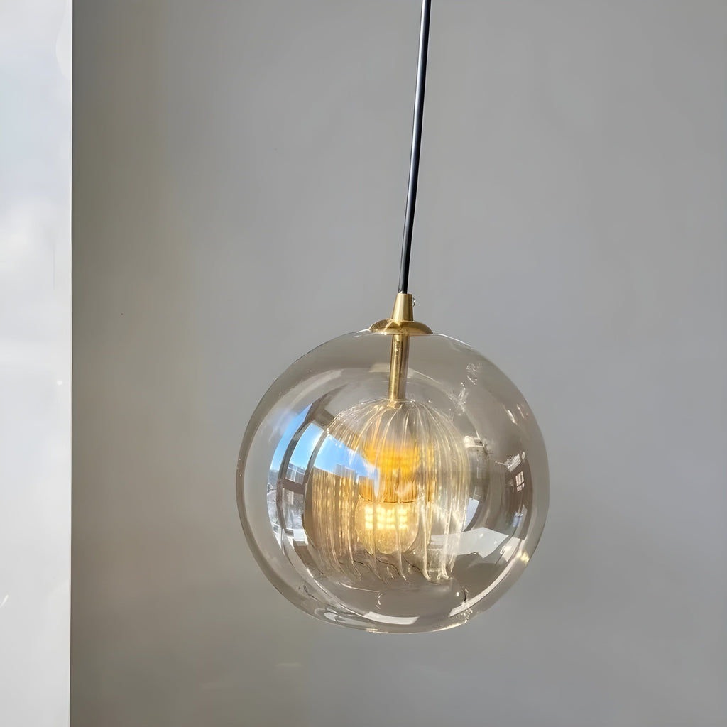 FrostedGlow Light – Lampada a sospensione in vetro moderna