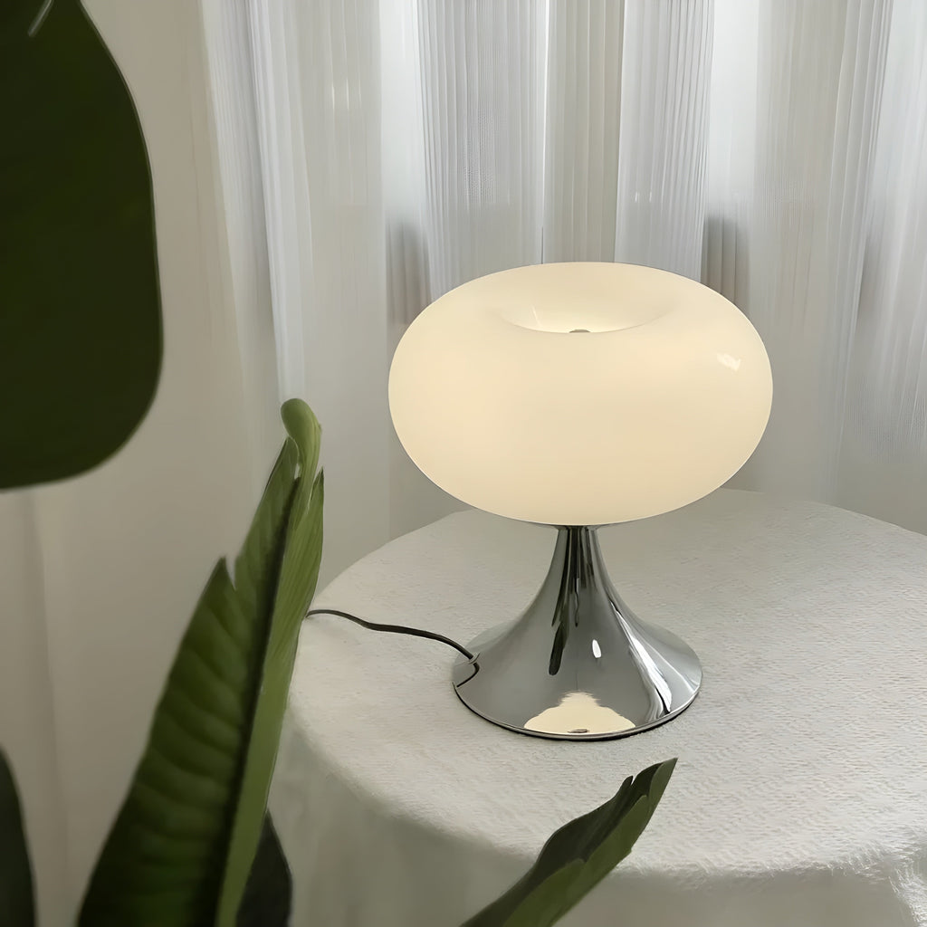 Lampada SereneCrystal - Elegante Lampada da Tavolo Retro