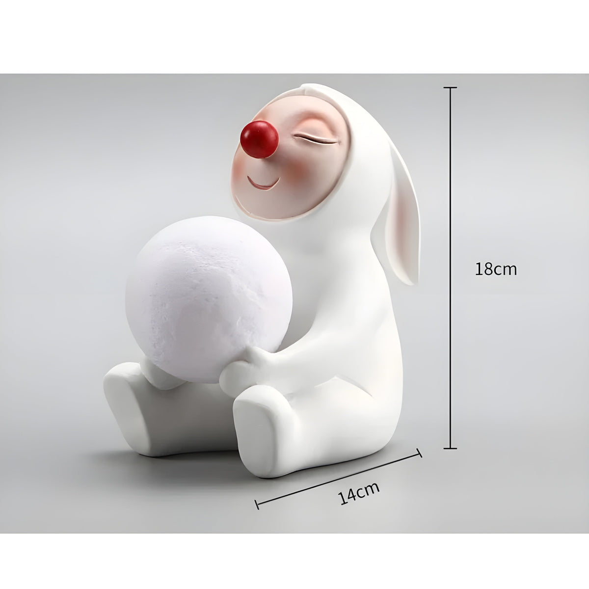 Lampada GlowRabbit – Incantevole lampada da tavolo USB ricaricabile