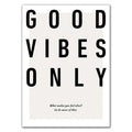 Arte da Parete Solo Vibrazioni Positive