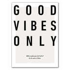 Arte da Parete Solo Vibrazioni Positive