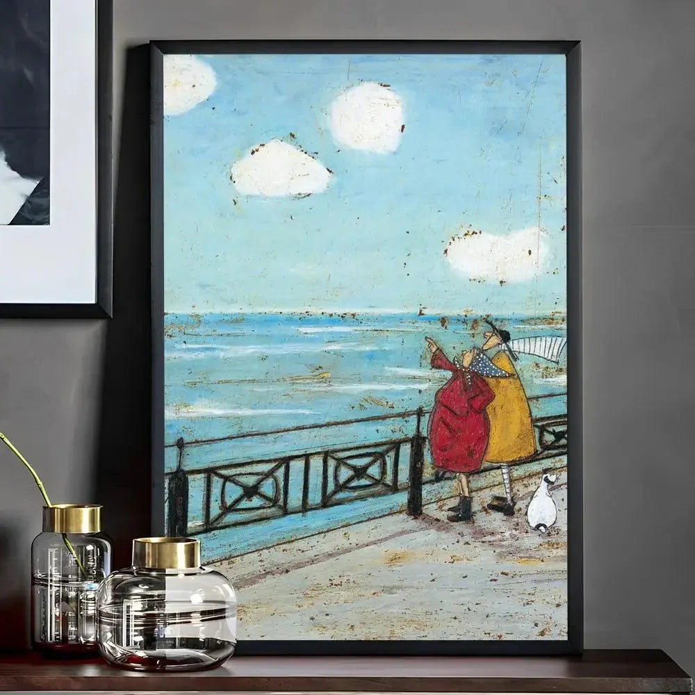 Arte da parete di Sam Toft