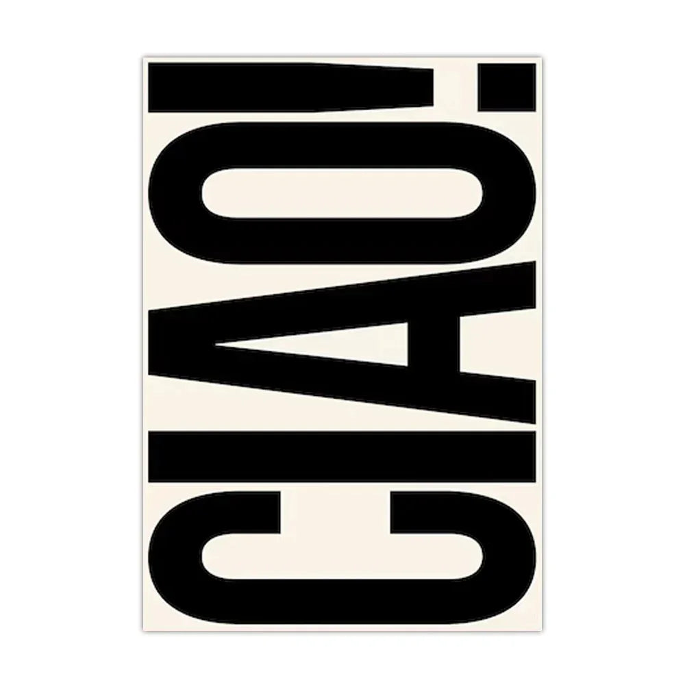 Ciao Wall Art