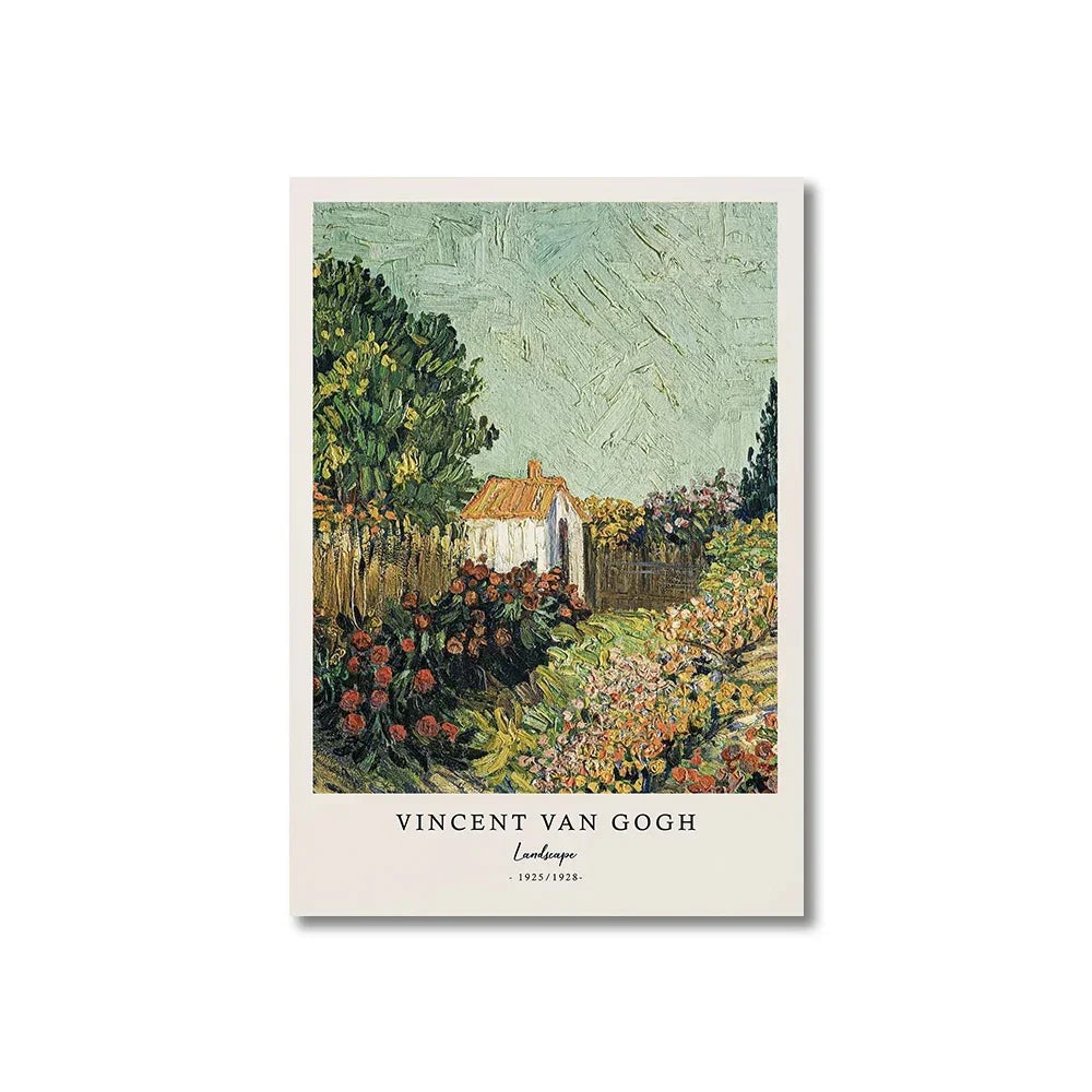 Collezione di Arte Murale Vintage di Van Gogh