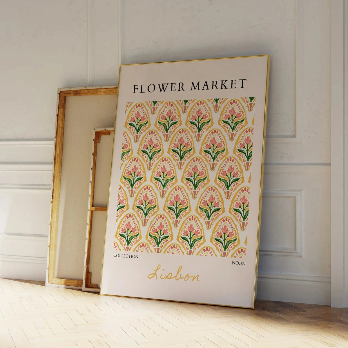 Poster in Tela del Mercato di Lisbona di Matisse