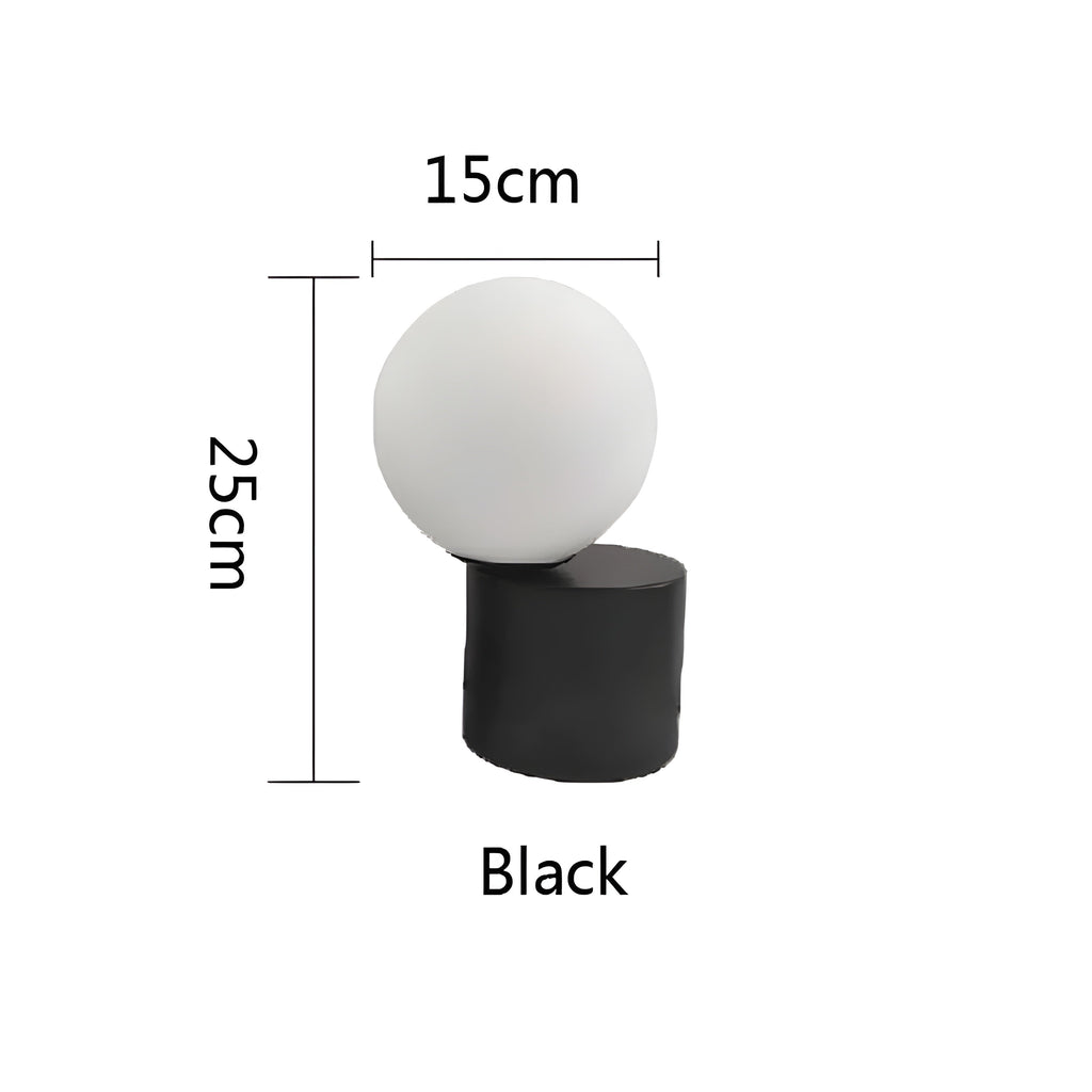 GlowSphere Light – Moderna lampada da tavolo in vetro