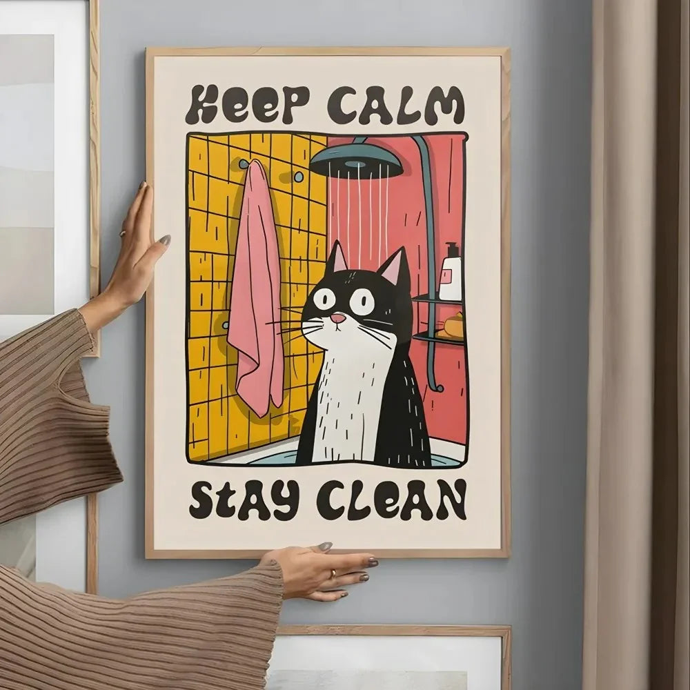 Poster in Tela Cat Chef