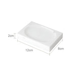 Set da Bagno in Marmo Bianco – Dispenser per Sapone, Porta Sapone, Spazzola per WC & Vassoio | Eleganti Accessori da Bagno