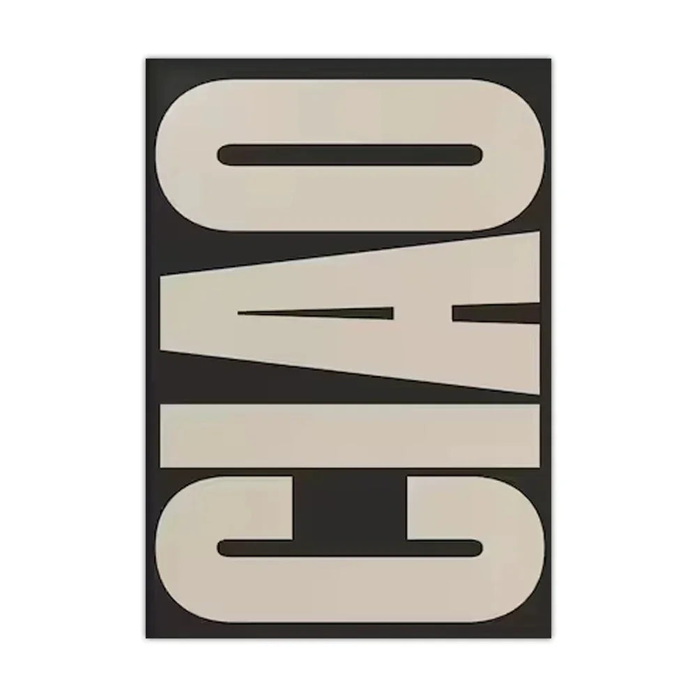 Ciao Wall Art
