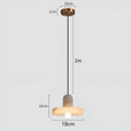 Lampada a sospensione in rame e marmo – design moderno e elegante | Perfetta per camere da letto e sale da pranzo