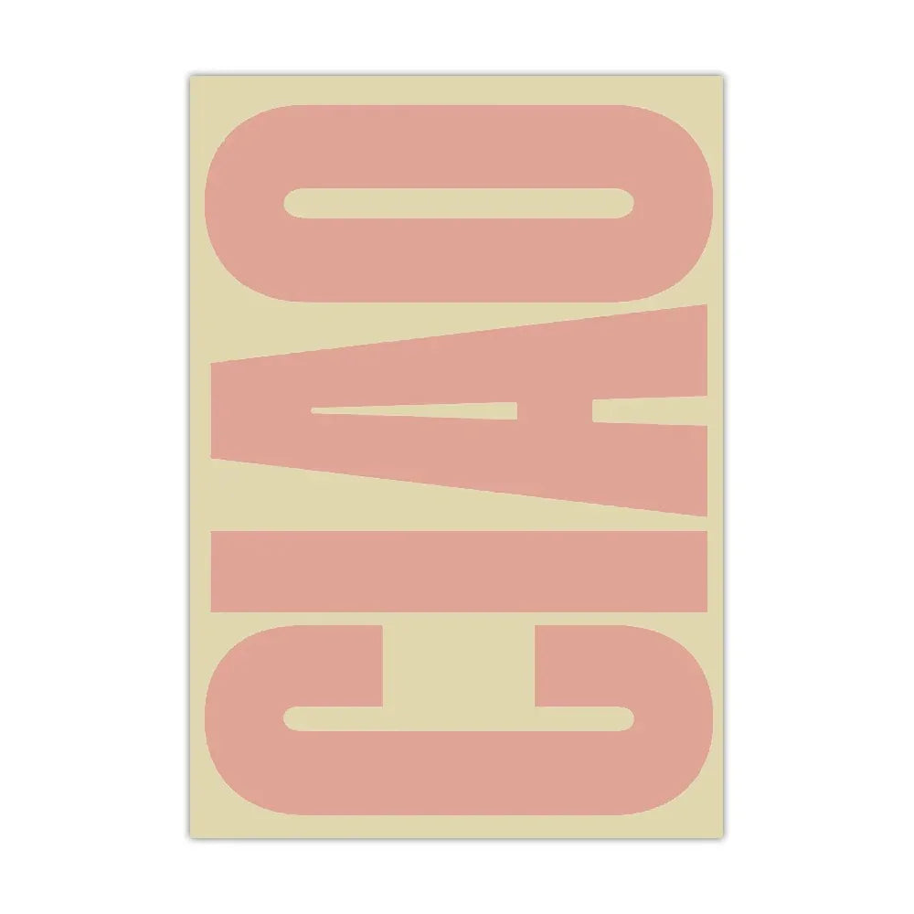 Ciao Wall Art
