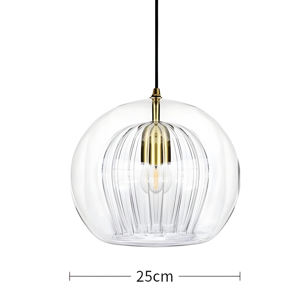 FrostedGlow Light – Lampada a sospensione in vetro moderna