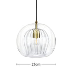 FrostedGlow Light – Lampada a sospensione in vetro moderna