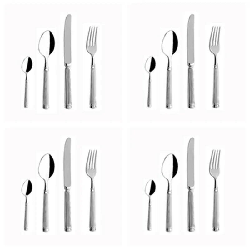 Set di Posate Agua Silver