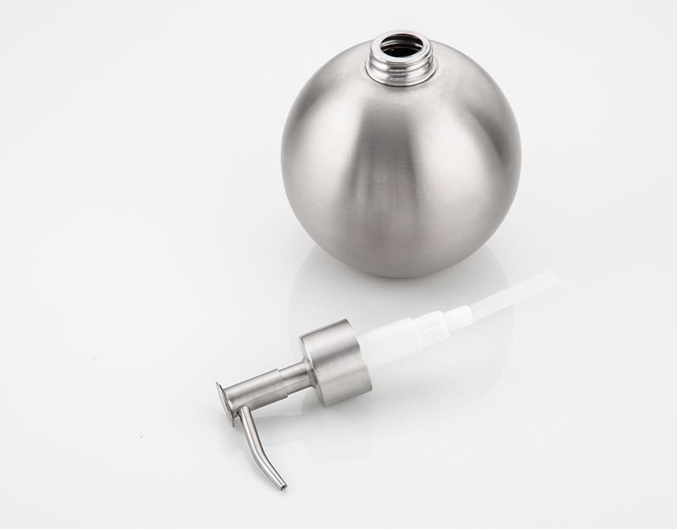 Dispenser per sapone liquido rotondo a pompa manuale