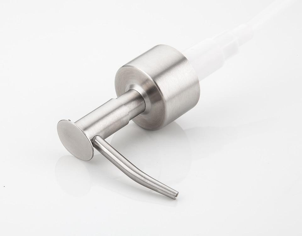 Dispenser per sapone liquido rotondo a pompa manuale