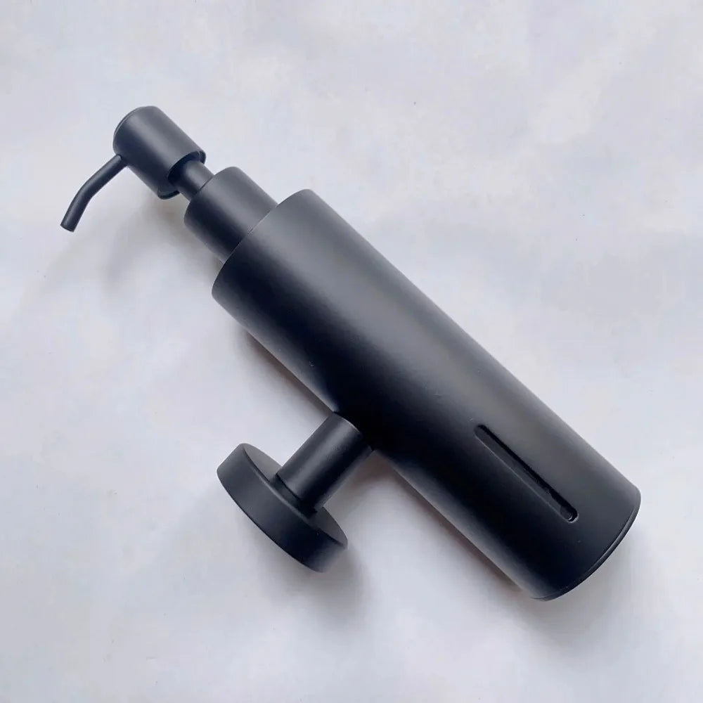 Dispenser di Sapone Manuale da Parete Quadrato Rotondo