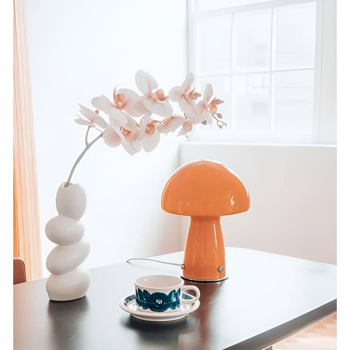 Marlo Mushroom - Lampada Designer LED a Fungo Scandinava