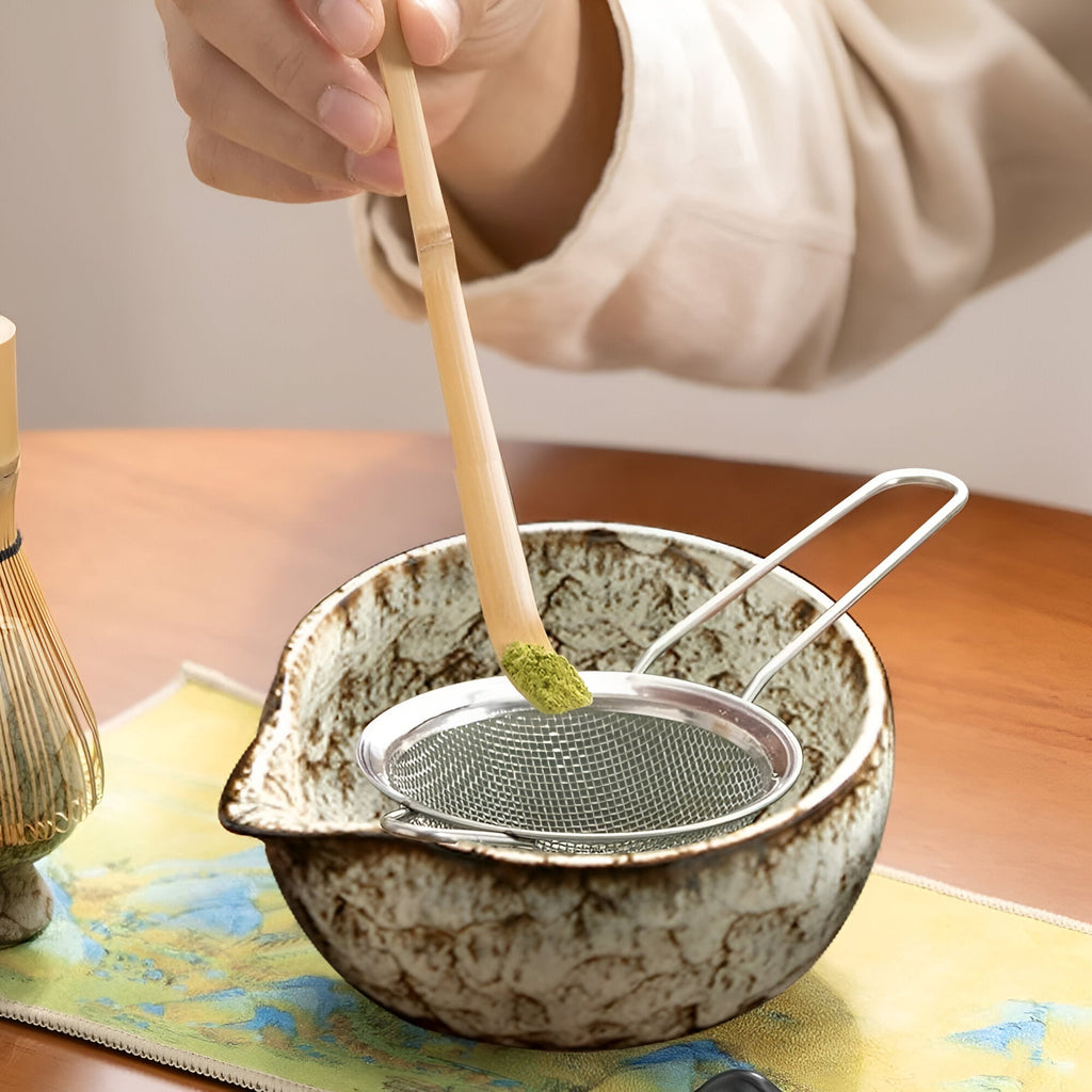 Set da Tè Matcha – Accessori da 6 pezzi per la preparazione tradizionale | Di alta qualità e autentico