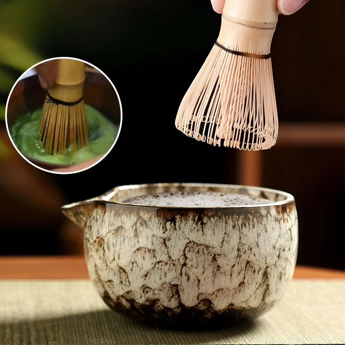 Set da Tè Matcha – Accessori da 6 pezzi per la preparazione tradizionale | Di alta qualità e autentico