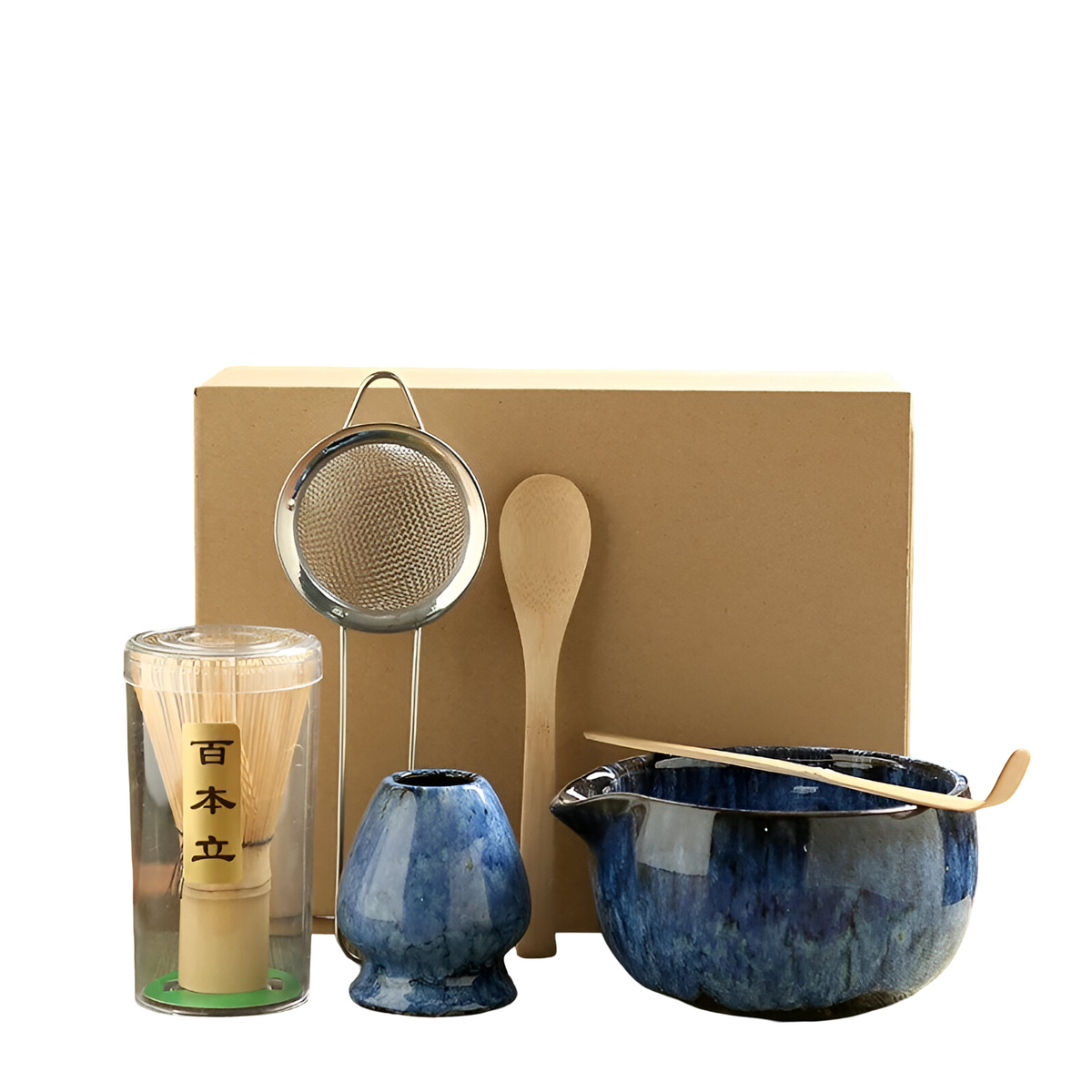 Set da Tè Matcha – Accessori da 6 pezzi per la preparazione tradizionale | Di alta qualità e autentico