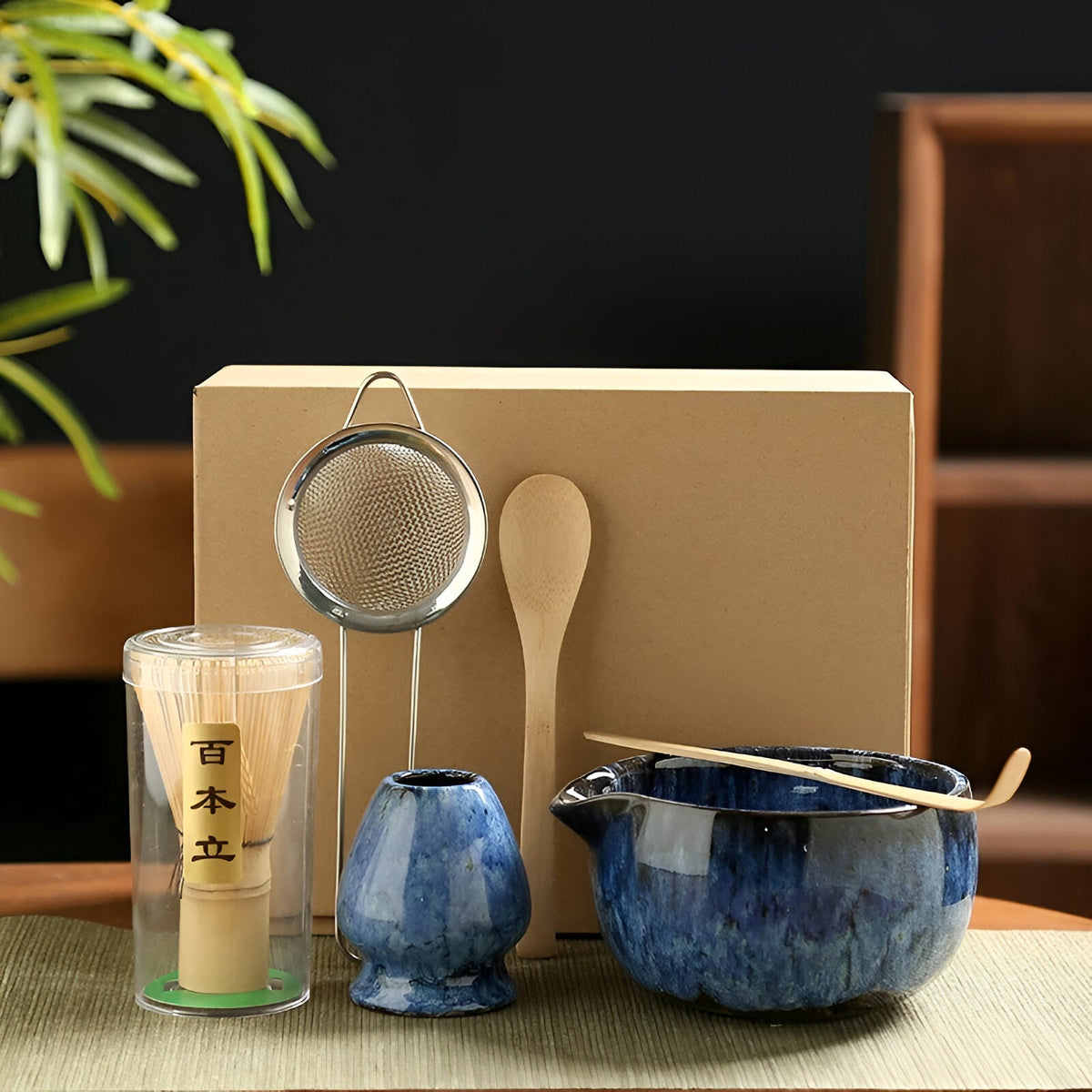 Set da Tè Matcha – Accessori da 6 pezzi per la preparazione tradizionale | Di alta qualità e autentico