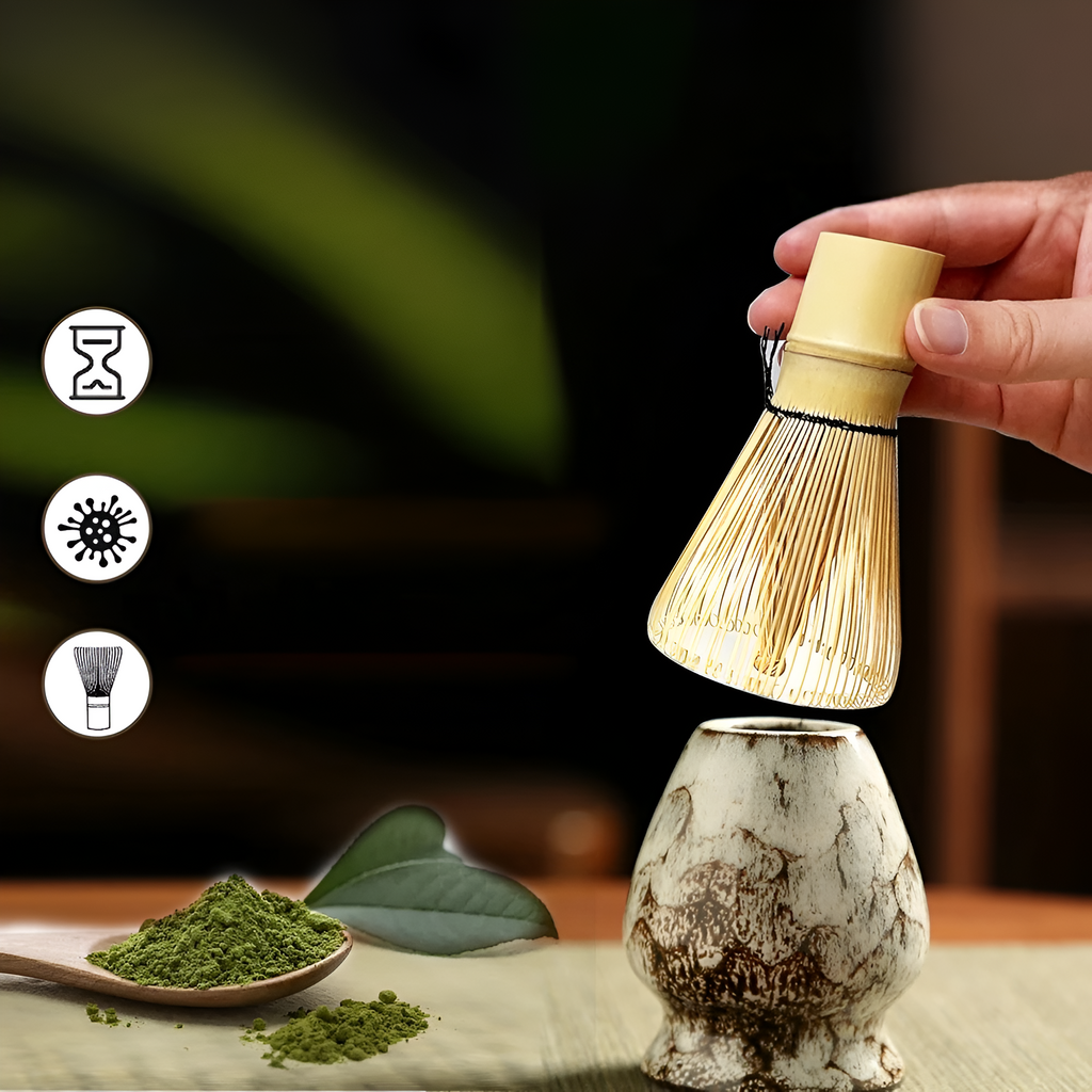 Set da Tè Matcha – Accessori da 6 pezzi per la preparazione tradizionale | Di alta qualità e autentico