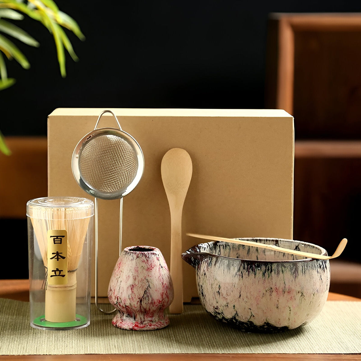 Set da Tè Matcha – Accessori da 6 pezzi per la preparazione tradizionale | Di alta qualità e autentico
