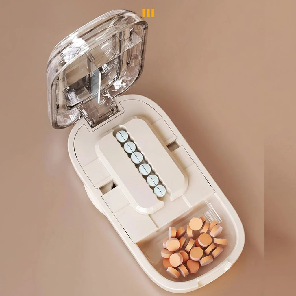 MEDICUT – Tagliapillole con Scatola di Stoccaggio Invisibile