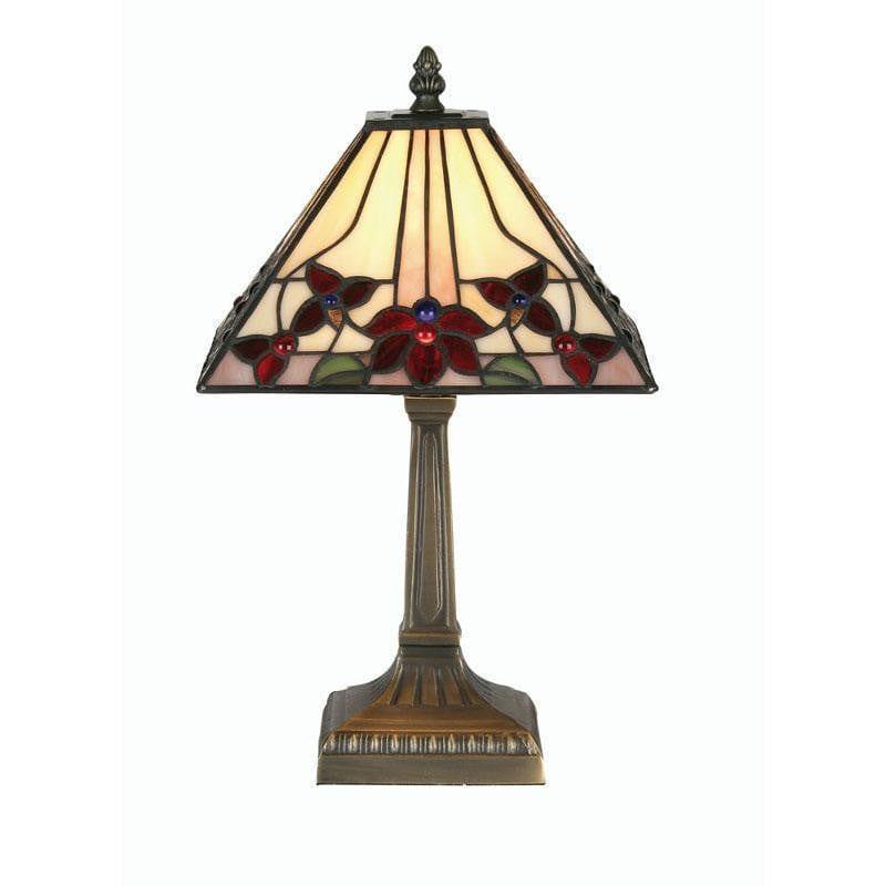 Lampada da Tavolo Tiffany Camillo 9" di Oaks Lighting